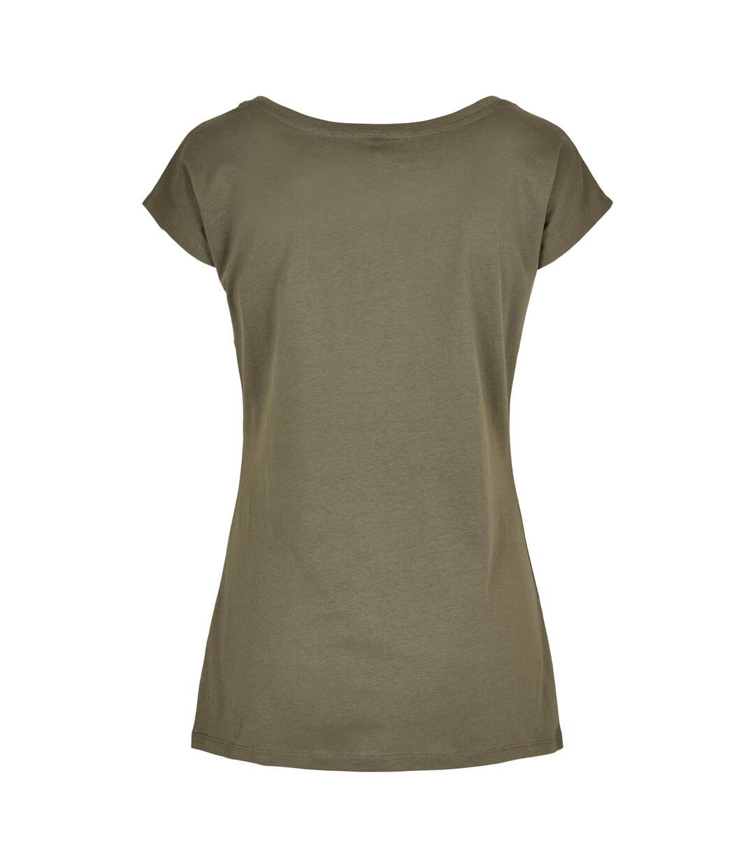 T-shirt Femme Olive Build Your Brand-2
