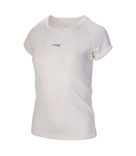 T-shirt Selina Femme Blanc Beige Fitanu