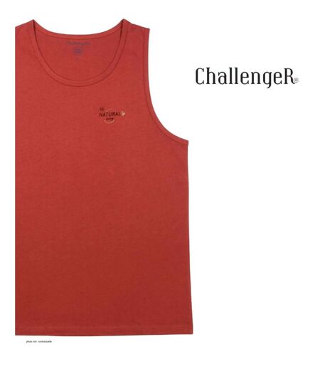 Débardeur Coton Brique Homme CHALLENGER SPOKE1 – Confort & Style Casual