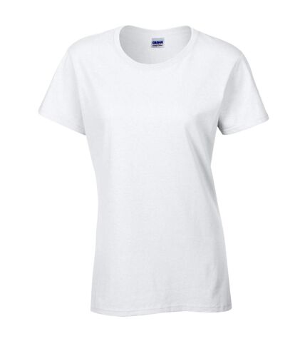 Gildan Womens/Ladies Heavy T-Shirt (White)