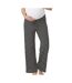 Pantalon noir/blanc femme mamalicious mette-1