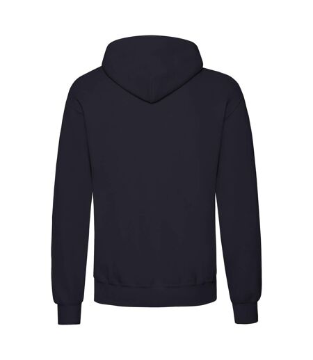 Sweat À Capuche Classic Homme Bleu Marine Sombre Fruit Of The Loom