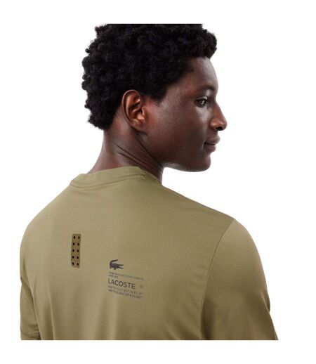 T-shirt Sports Homme Kaki Lacoste