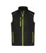Veste Sans Manches Hybrid Homme Noir Jaune Néon James And Nicholson-1