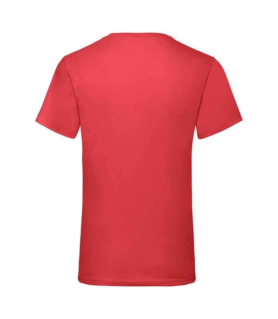 T-shirt valueweight homme rouge Fruit of the Loom-2