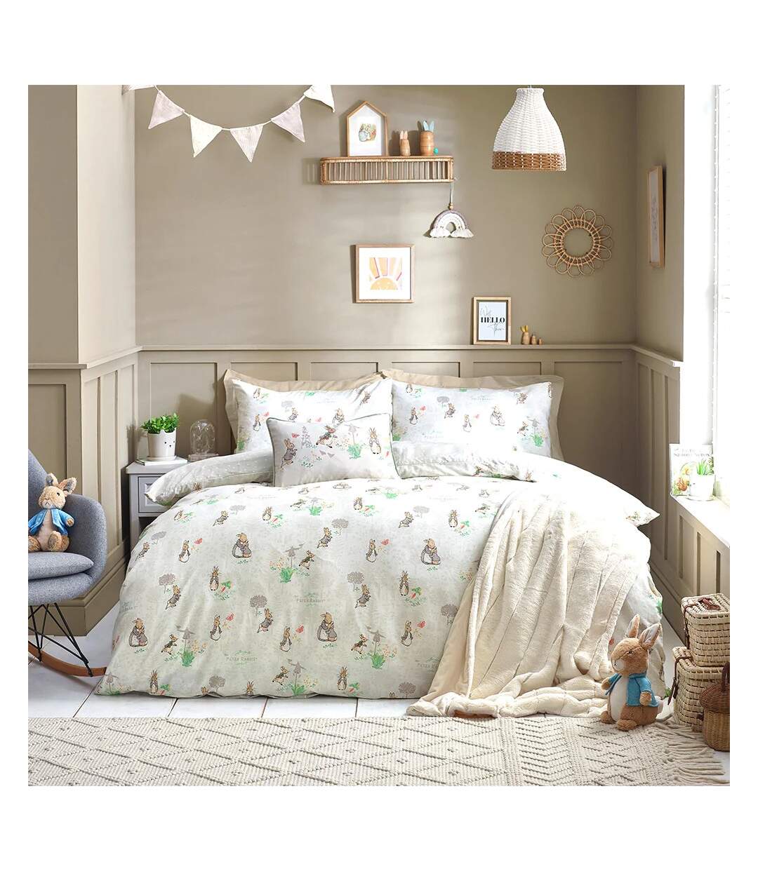 Classic duvet cover set natural Peter Rabbit-1