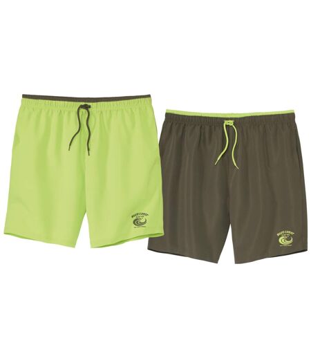 Lot de 2 Shorts de Bain Blue Coast 