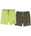 Lot de 2 Shorts de Bain Blue Coast-1