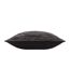 Cove ribbed cushion cover 50cm x 35cm black Yard-3