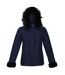 Regatta Womens/Ladies Winslow Rochelle Humes Padded Jacket (Navy) - UTRG6304