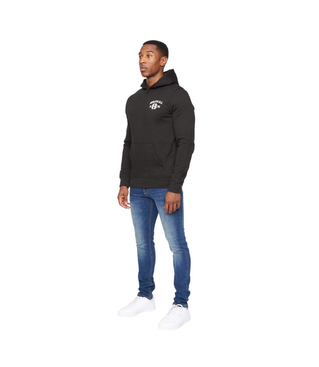 Sweat à capuche edgeton homme noir Henleys