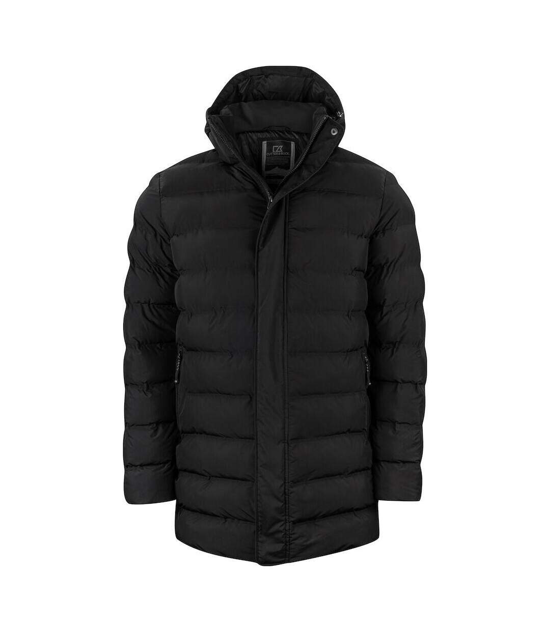 Mens Wenatchee Padded Jacket Black Cutter & Buck-1