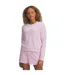 Womens/ladies Rival Terrycloth Sweatshirt Pink Under Armour-1