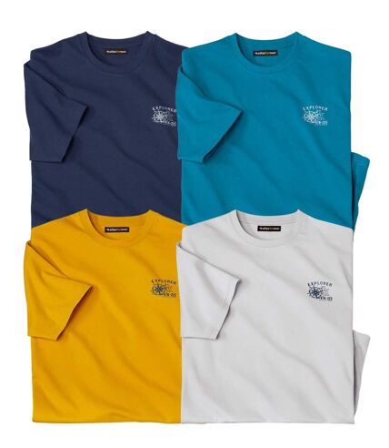 4er-Pack T-Shirts "Scotland Explorer"