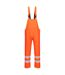 Portwest Mens Sealtex Ultra Hi-Vis Waterproof Bib And Brace Trouser (Orange) - UTPW1140