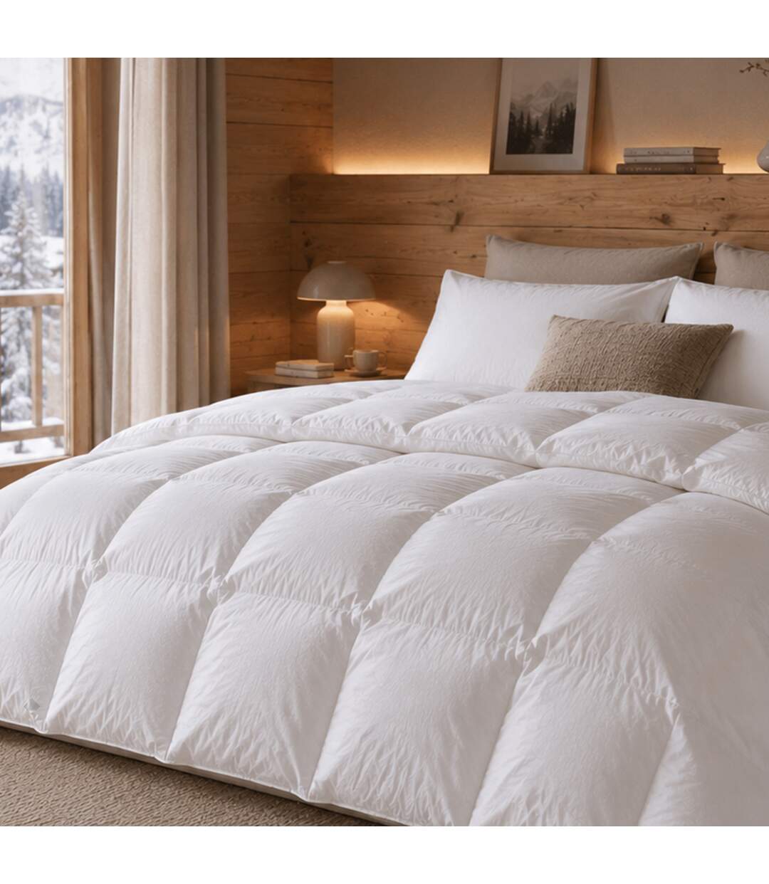 Couette ISLAND garnissage duvet de canard Léger (été) 200 g/m2-1