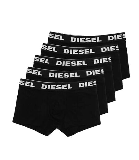 Lot de 5 boxers noir homme diesel rikbd