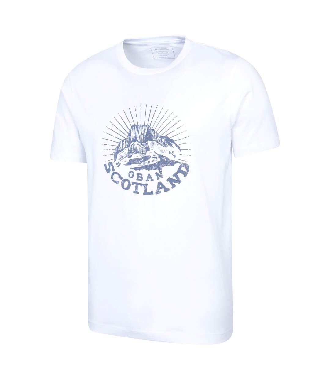 Mens oban short-sleeved t-shirt white Mountain Warehouse-4