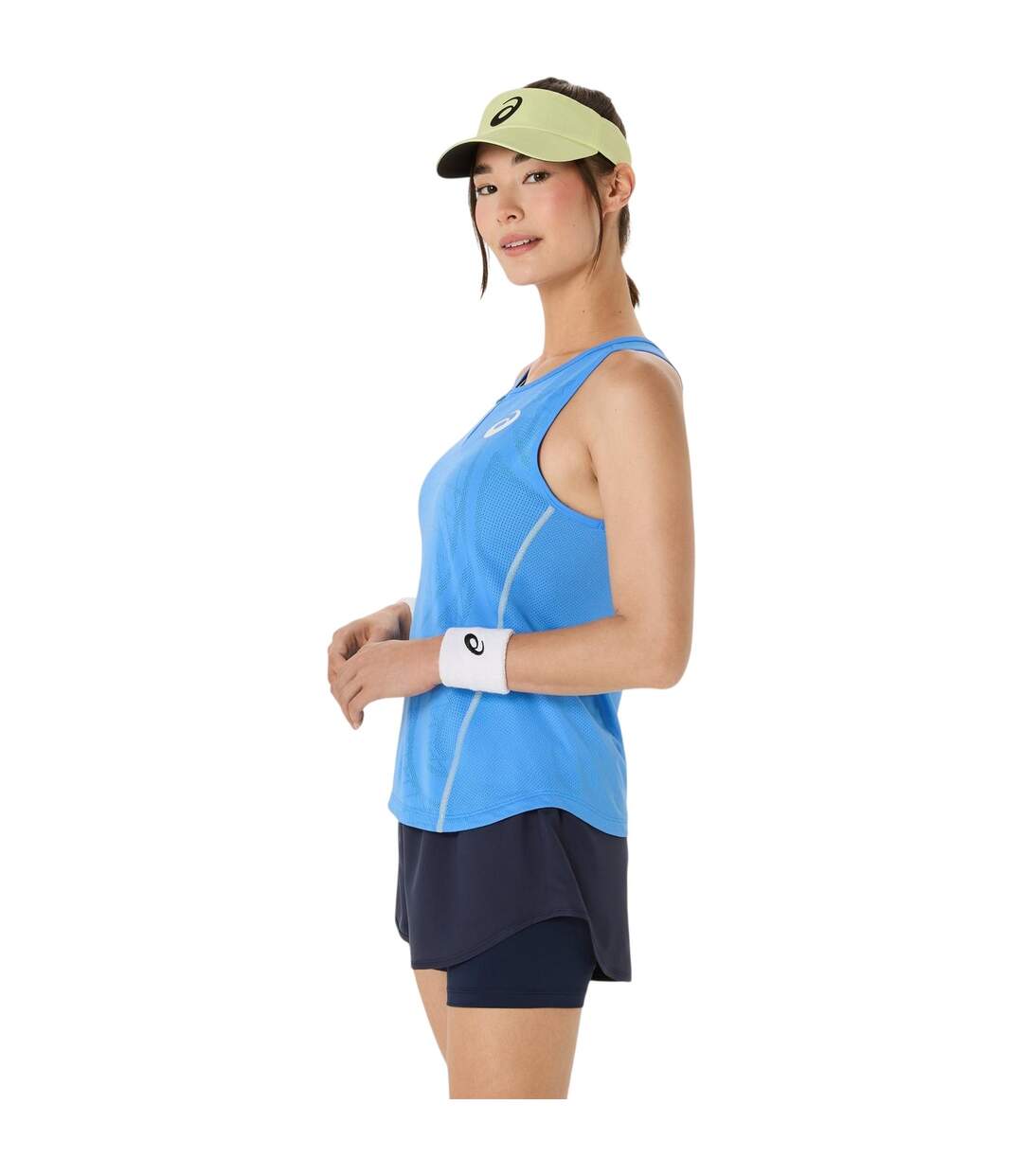 Womens/ladies Match Actibreeze Tank Top Coast Asics-3