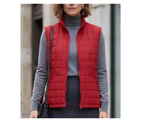Gilet sans manches matelassé femme MAYFLOWER 818052U003 : style vibrant et protection mi-saison