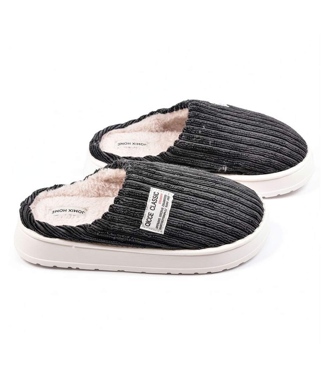 Mules homme velours côtelé MU10122-2