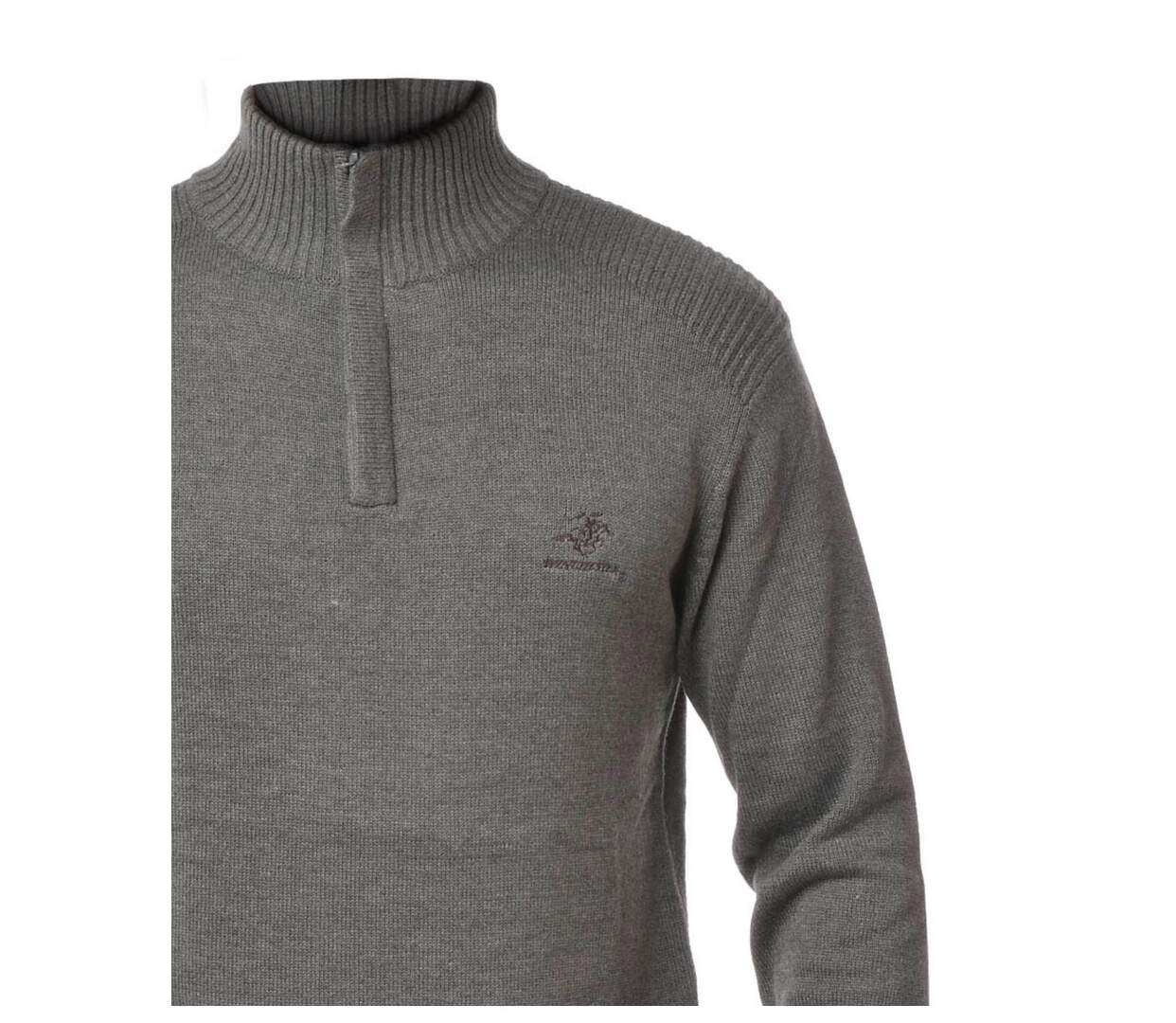 Pull camionneur col montant zippé PLAYER4T-2