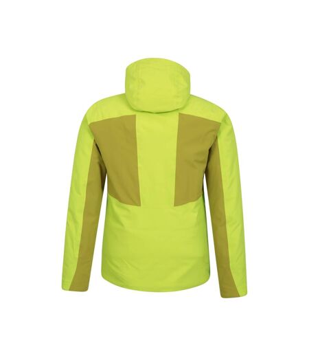 Mountain Warehouse Mens Phase Extreme Waterproof Ski Jacket (Green)