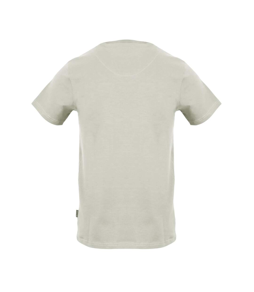 Mens Plain Logo T-shirt Grey Aquascutum-2
