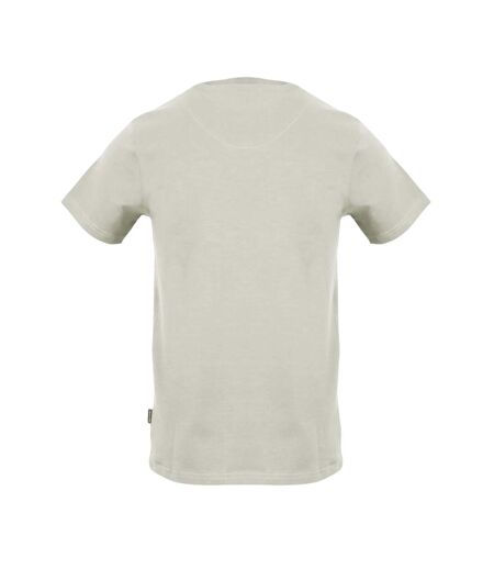 Mens Plain Logo T-shirt Grey Aquascutum