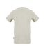 Mens Plain Logo T-shirt Grey Aquascutum-2