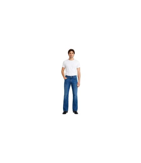 Mens Slim Bootcut Jeans Blue Levis