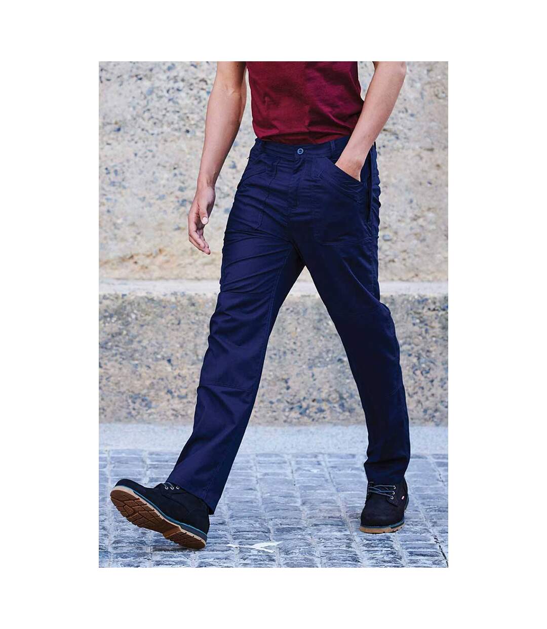 Pantalon de travail, coupe régulière homme bleu marine Regatta