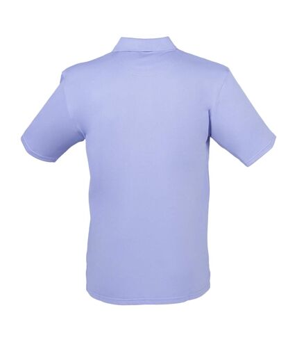 Henbury Mens Coolplus® Pique Polo Shirt (Lavender) - UTRW635