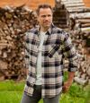 Kockovaná flanelová košeľa Winter Atlas For Men