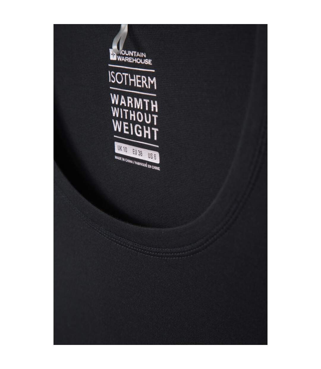 Haut Thermique Keep The Heat Femme Noir Mountain Warehouse-3