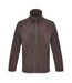 Unisex Adult Microfleece Jacket Dark Chocolate SOLS-1