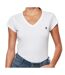 T-shirt Blanc Femme G-Star Raw Slim - L