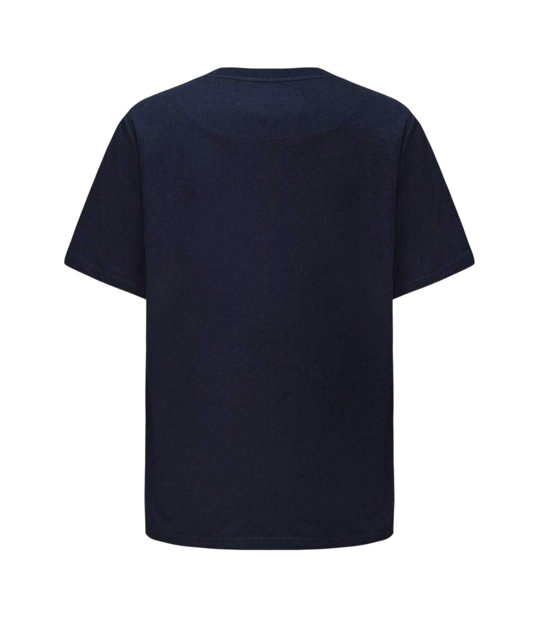 Mens Small Logo Cotton T-shirt Navy Pretty Green-2