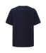 Mens Small Logo Cotton T-shirt Navy Pretty Green-2