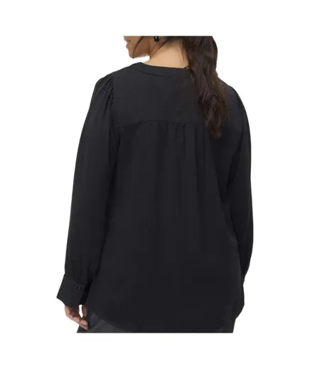 Chemise noire femme vero moda fasana