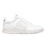 Womens/ladies Logo Low Cut Trainers White CLAE-1