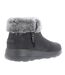 Womens/ladies on-the-go joy savvy boots charcoal Skechers-2