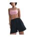 Womens/ladies Knit Loose Fit Shorts Black Smoke Nike-2