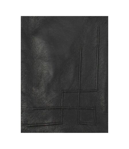 Unisex Adult Leather Glove Black Eastern Counties Leather