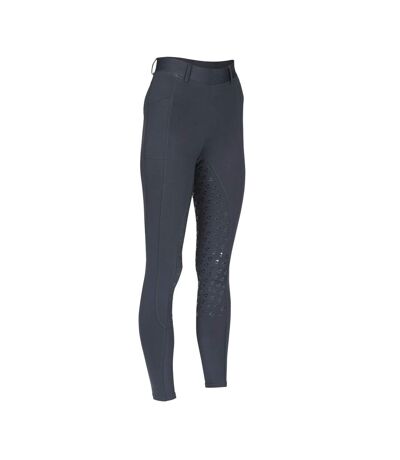 Womens/ladies albany horse riding tights black Aubrion