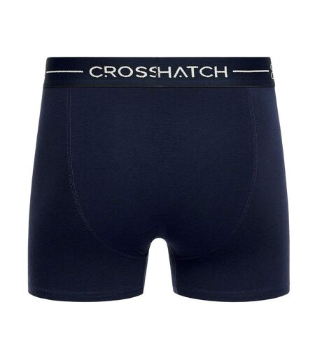 Boxers avocet homme bleu / bleu marine / blanc Crosshatch Crosshatch