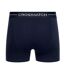 Boxers avocet homme bleu / bleu marine / blanc Crosshatch