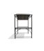 Abri Barbecue Toit Aéré 240cm Gris Anthracite-2