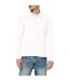 Stedman Mens Long Sleeved Cotton Polo (White) - UTAB285