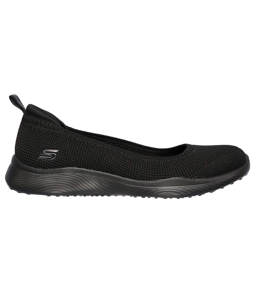 Skechers Womens/Ladies Microburst 2.0 Be Iconic Wide Shoes (Black) - UTFS8220